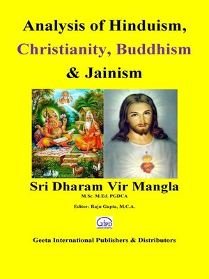 cover image of Analysis of  Hinduism, Christianity,  Buddhism & Jainism